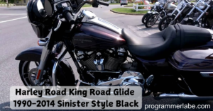 Harley Road King Road Glide 1990-2014 Sinister Style Black